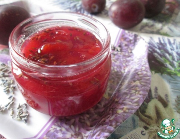 Сливовый джем с лавандой Сливовый джем с лавандой