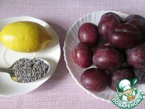 Сливовый джем с лавандой Сливовый джем с лавандой