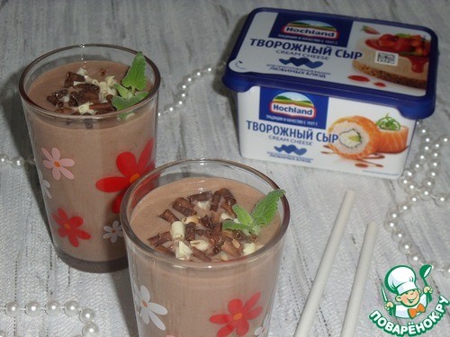 Смузи с бананом и сыром