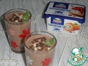 Смузи с бананом и сыром