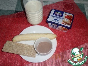 Смузи с бананом и сыром