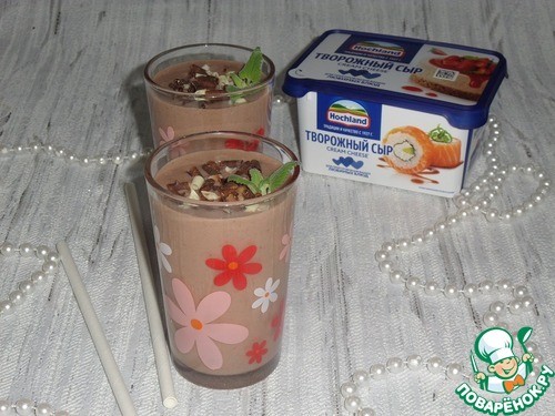 Смузи с бананом и сыром