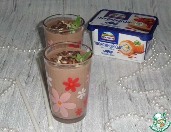 Смузи с бананом и сыром