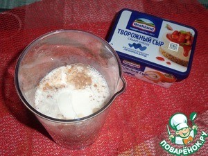 Смузи с бананом и сыром