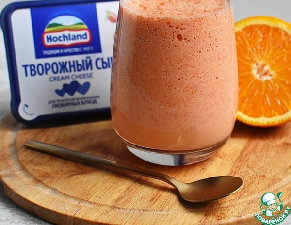 Смузи с сыром «Каротинка-витаминка»