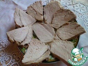 Сочная домашняя ветчина