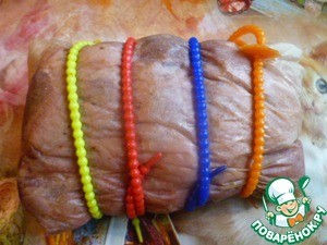 Сочная домашняя ветчина