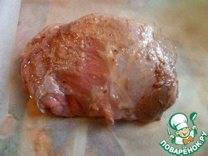 Сочная домашняя ветчина