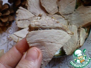 Сочная домашняя ветчина