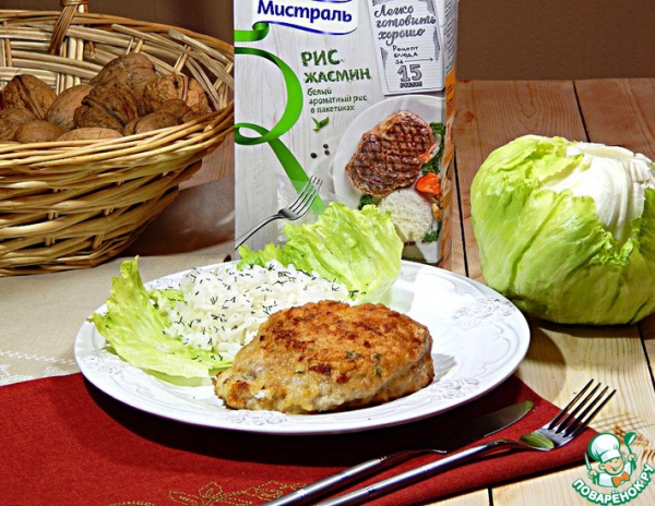 Сочные мясные конвертики с зеленью Сочные мясные конвертики с зеленью