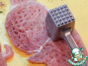 Сочные мясные конвертики с зеленью Сочные мясные конвертики с зеленью