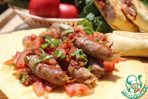 Сосиски в лепешке по-итальянски