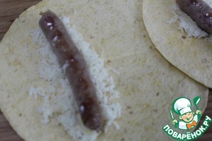 Сосиски в лепешке по-итальянски