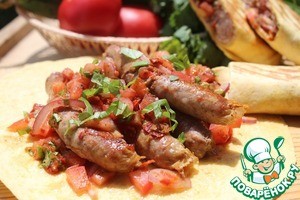 Сосиски в лепешке по-итальянски