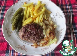 Советский рубленый бифштекс по ГОСТ