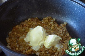 Спагетти в сырно-грибном соусе Спагетти в сырно-грибном соусе