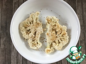 Стейк из цветной капусты