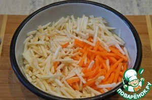 Суп-лапша с маринованным луком