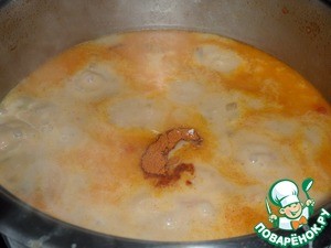 Суп-пюре из баклажанов с сыром