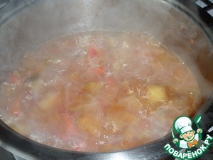 Суп-пюре из баклажанов с сыром