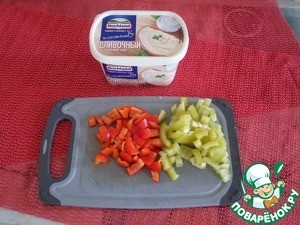 Суп-пюре из баклажанов с сыром