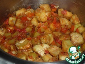 Суп-пюре из баклажанов с сыром