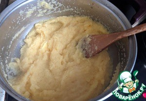 Суп с фрикадельками и кукурузной полентой Суп с фрикадельками и кукурузной полентой