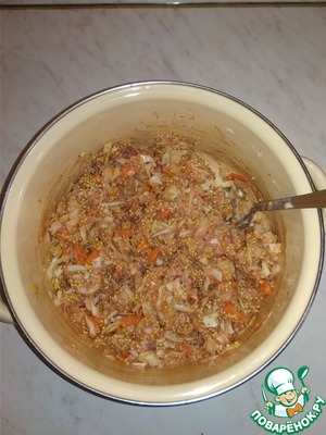 Супер ленивые голубцы в горшочке