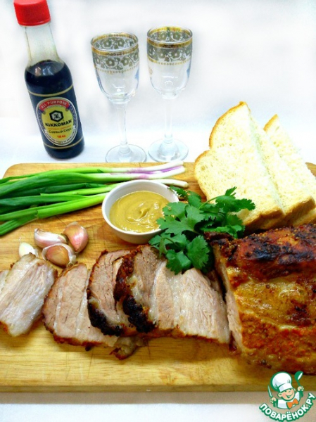 Свиная грудинка запеченная Свиная грудинка запеченная