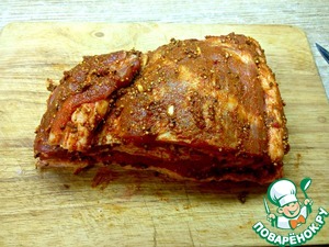 Свиная грудинка запеченная Свиная грудинка запеченная
