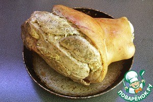 Свиная рулька долгого томления