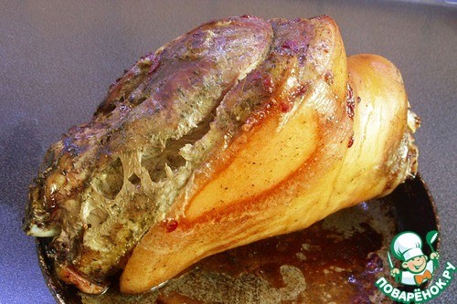 Свиная рулька долгого томления