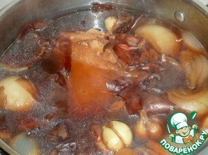 Свиная рулька "Медово-горчичная" Свиная рулька "Медово-горчичная"