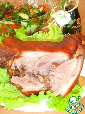 Свиная рулька "Медово-горчичная" Свиная рулька "Медово-горчичная"