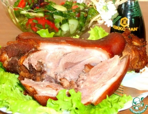 Свиная рулька "Медово-горчичная" Свиная рулька "Медово-горчичная"