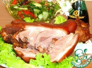 Свиная рулька "Медово-горчичная" Свиная рулька "Медово-горчичная"