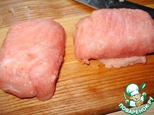 Свинина а-ля "Кордон блю"