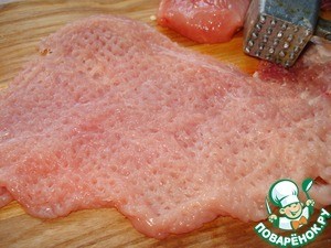 Свинина а-ля "Кордон блю"