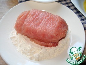 Свинина а-ля "Кордон блю"