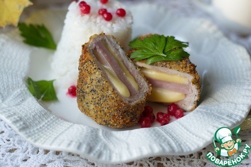 Свинина а-ля "Кордон блю"