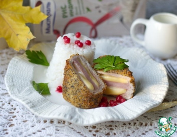 Свинина а-ля "Кордон блю"