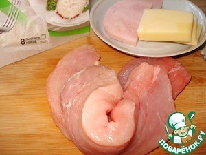 Свинина а-ля "Кордон блю"