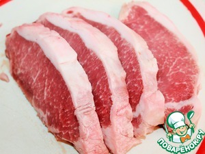 Свинина "Необыкновенная" с ягодным соусом Свинина "Необыкновенная" с ягодным соусом