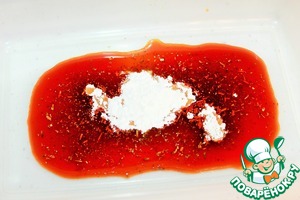 Свинина "Необыкновенная" с ягодным соусом Свинина "Необыкновенная" с ягодным соусом