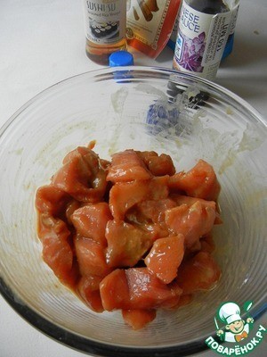 Свинина по-китайски в кисло-сладком соусе