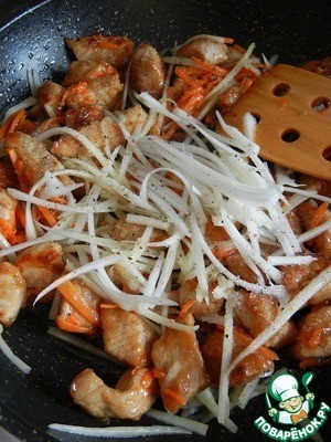 Свинина по-китайски в кисло-сладком соусе