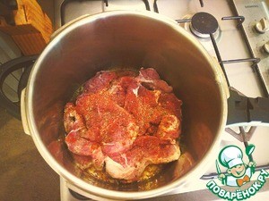 Свинина с грибами "Баконская"