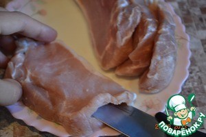 Свинина слоеная Свинина слоеная