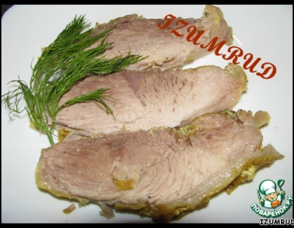 Свинина в молоке