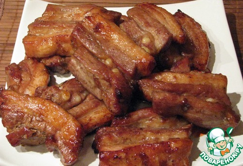 Свинина в соусе "Хой Шин" Свинина в соусе "Хой Шин"